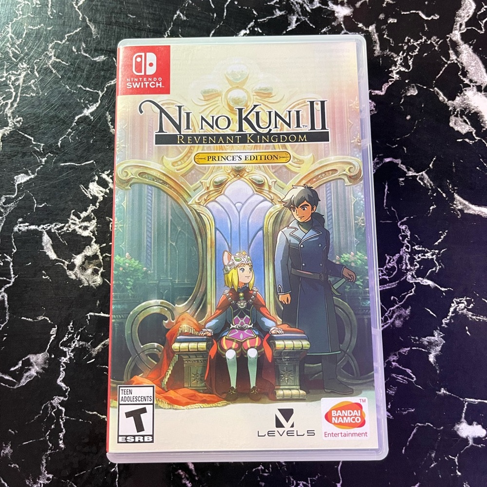 (SOLD) Ni No Kuni II: Revenant Kingdom Prince's Edition Nintendo Switch game